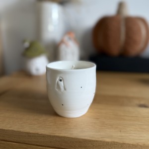 Bougie céramique Fantôme -...